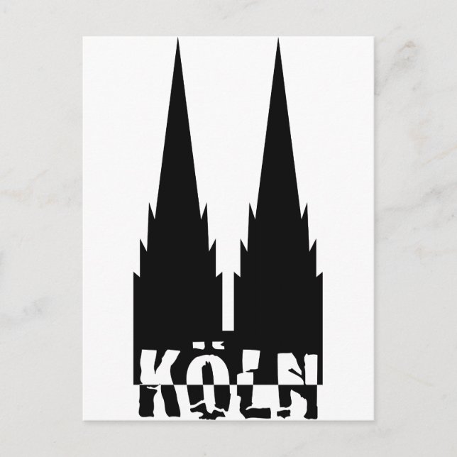 koeln icon postcard (Front)
