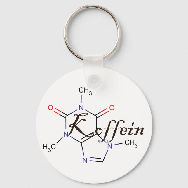 Koffein Formel Key Ring (Front)