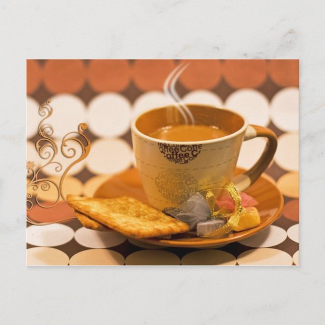 koffie postcard (Front)