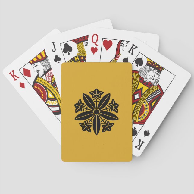 Koga Gentian wheel Bicycle playing cards (Back)