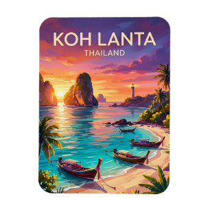 Koh Lanta Thailand Magnet