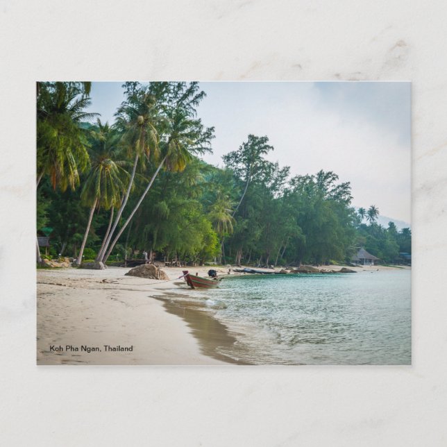 Koh Pha Ngan beach Postcard (Front)