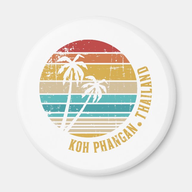 Koh Phangan Thailand Magnet (Front)