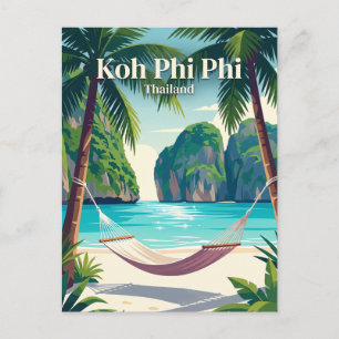 Koh Phi Phi Thailand Postcard