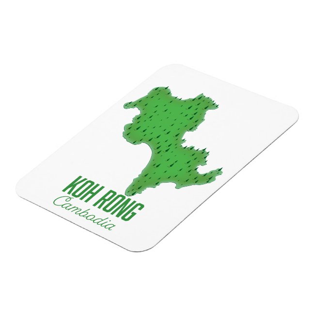 Koh Rong Cambodia Magnet (Left Side)