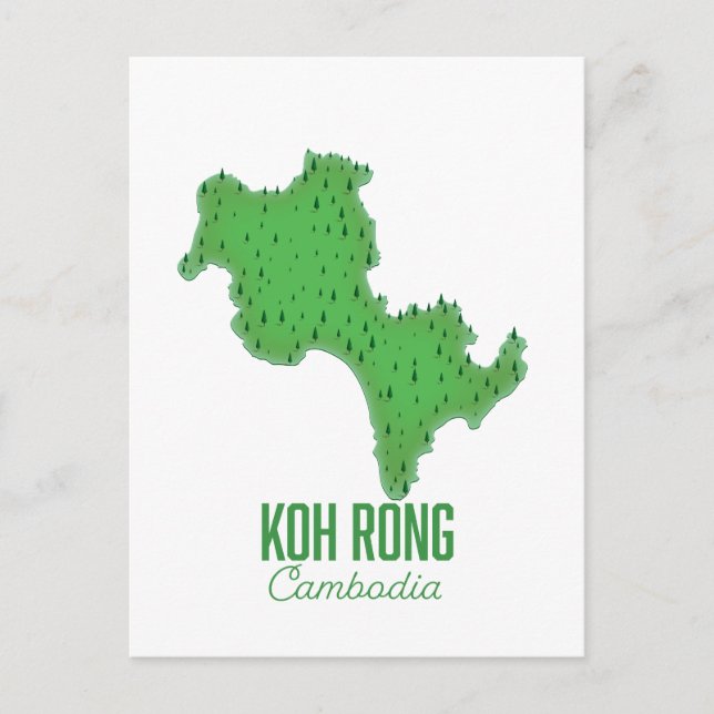 Koh Rong Cambodia Postcard (Front)