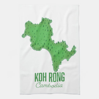 Koh Rong Cambodia Tea Towel