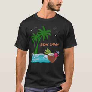 Koh Samui Palm Trees Chaweng Thailand Lamai Beach  T-Shirt