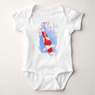 Kohaku Koi Baby Bodysuit