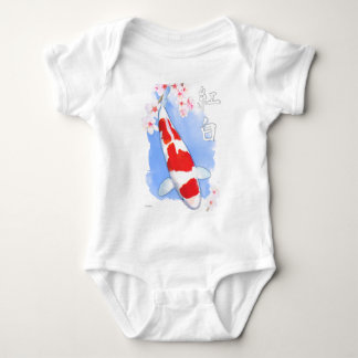 Kohaku Koi Baby Bodysuit