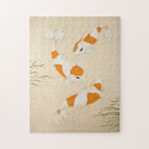 Koi Carp Jigsaw Puzzles | Zazzle.co.uk Koi Jigsaw Puzzles | Zazzle.co.uk