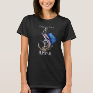 Kohanaiki Beach Hawaii Swordfish Marlin Ocean Fish T-Shirt