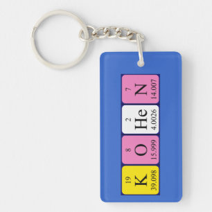 Kohen periodic table name keyring