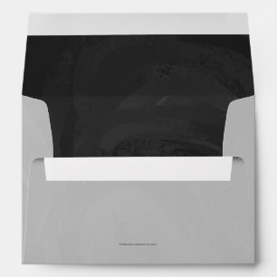 Kohl Black Monogram Personalised Envelope