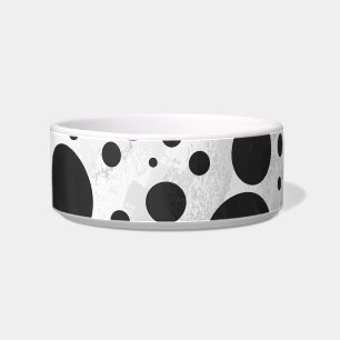 Kohl Black Polka Dot Pattern Bowl