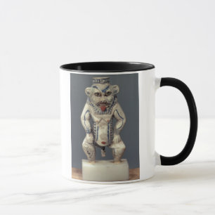 Kohl Pot, depicting the Egyptian household god Bes Mug