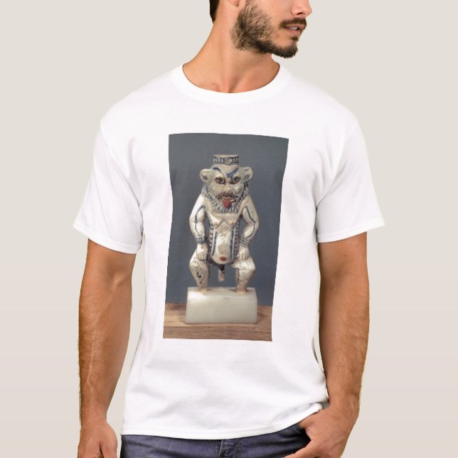 Kohl Pot, depicting the Egyptian household god Bes T-Shirt (Front)