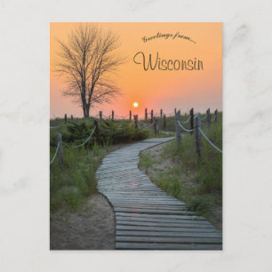 Kohler-Andrae State Park Sheboygan Wisconsin Postcard