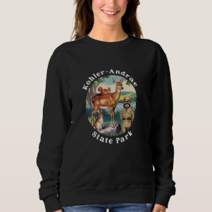 Kohler-Andrae State Park Wisconsin Outdoor Vacatio Sweatshirt
