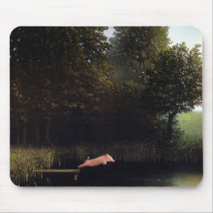 Kohler Pig Painting Mouse Mat