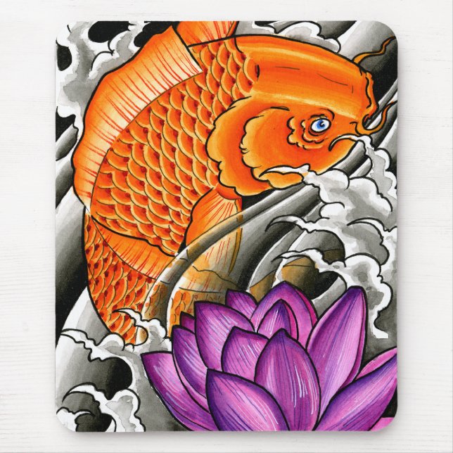 Koi 2 mouse mat (Front)