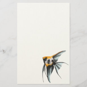 Koi Angelfish Stationery