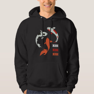Koi Asian Fish Hoodie