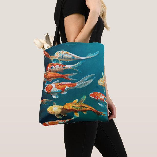 Koi Ballet -  Tote Bag (Close Up)