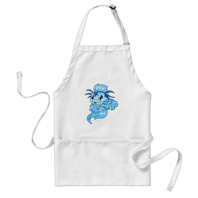 Koi Blue Standard Apron (Front)