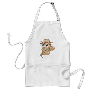 Koi Brown Standard Apron