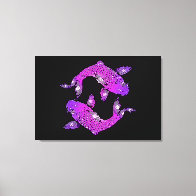 Koi-carp Canvas Print (Front)