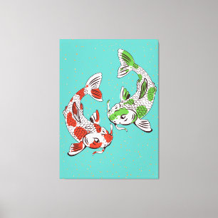 Koi Carp Canvas Print