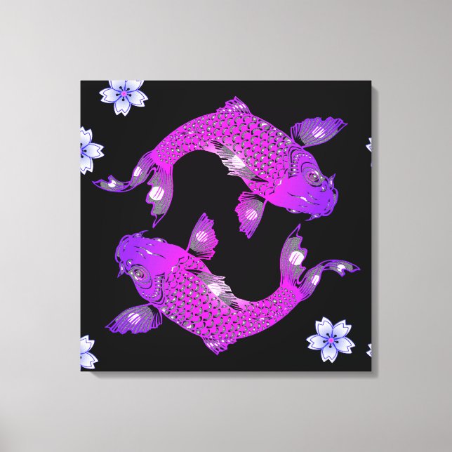 Koi-carp Canvas Print (Front)