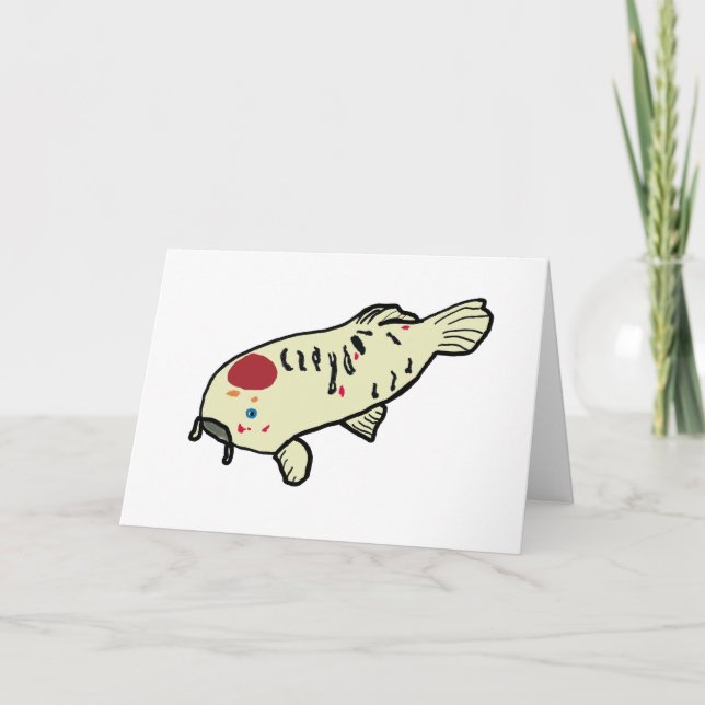 Koi Carp Holiday Card (Front)
