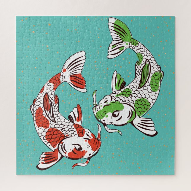 Koi Carp Jigsaw Puzzle (Vertical)