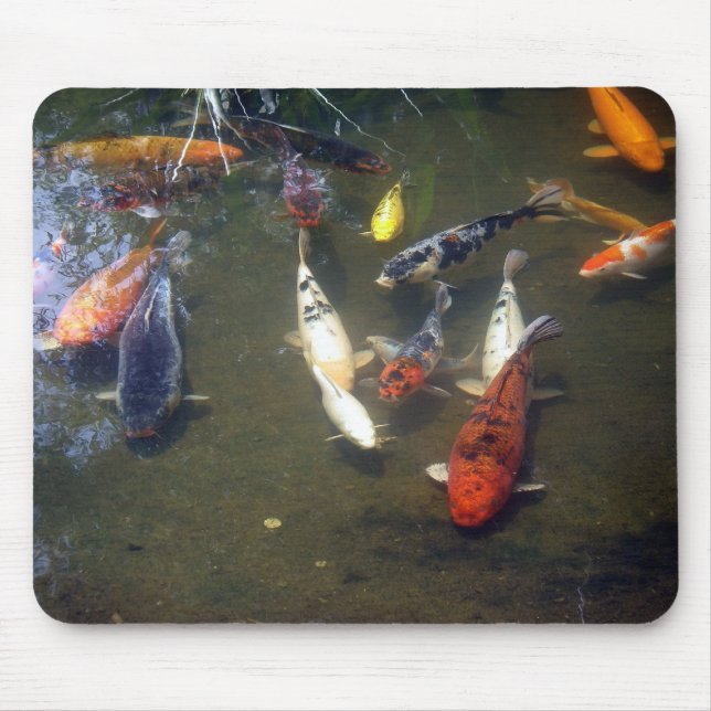 Koi Carp Mousepad (Front)