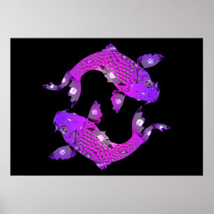Koi-carp Poster