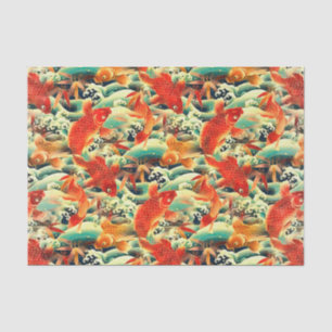 Koi carp Tissue Paper