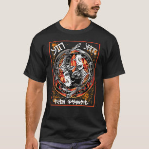 Koi Carp Yin Yang T-Shirt