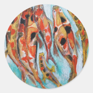 KOI CLASSIC ROUND STICKER