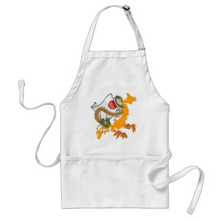 Koi Dragon Standard Apron