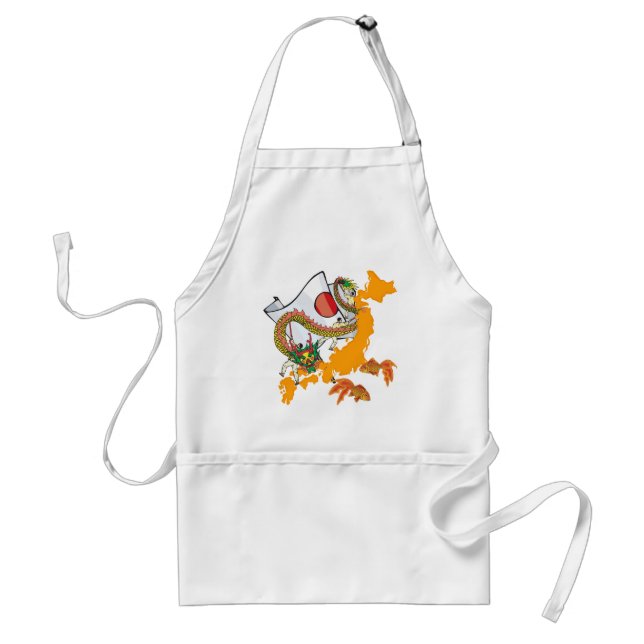 Koi Dragon Standard Apron (Front)