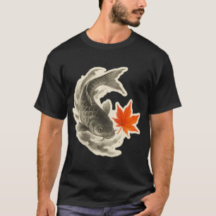 Koi fish and Maple T-Shirt