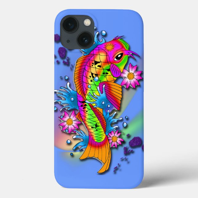 Koi Fish Art Case-Mate iPhone Case (Back)