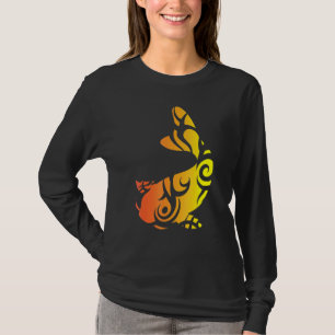 Koi Fish Artwork Tribal Tattoo Japanese Water Gard T-Shirt