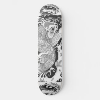 koi fish board skateboard