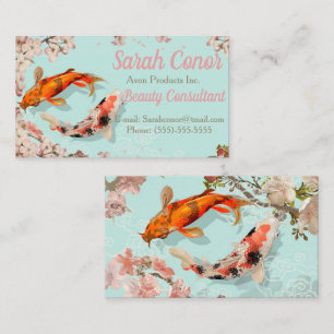 Koi Fish Business Card