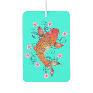 Koi fish car air freshener