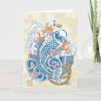 Koi Fish card