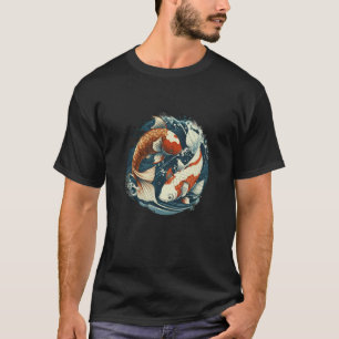 Koi Fish Carp Nishikigoi a symbol of Japanese cult T-Shirt